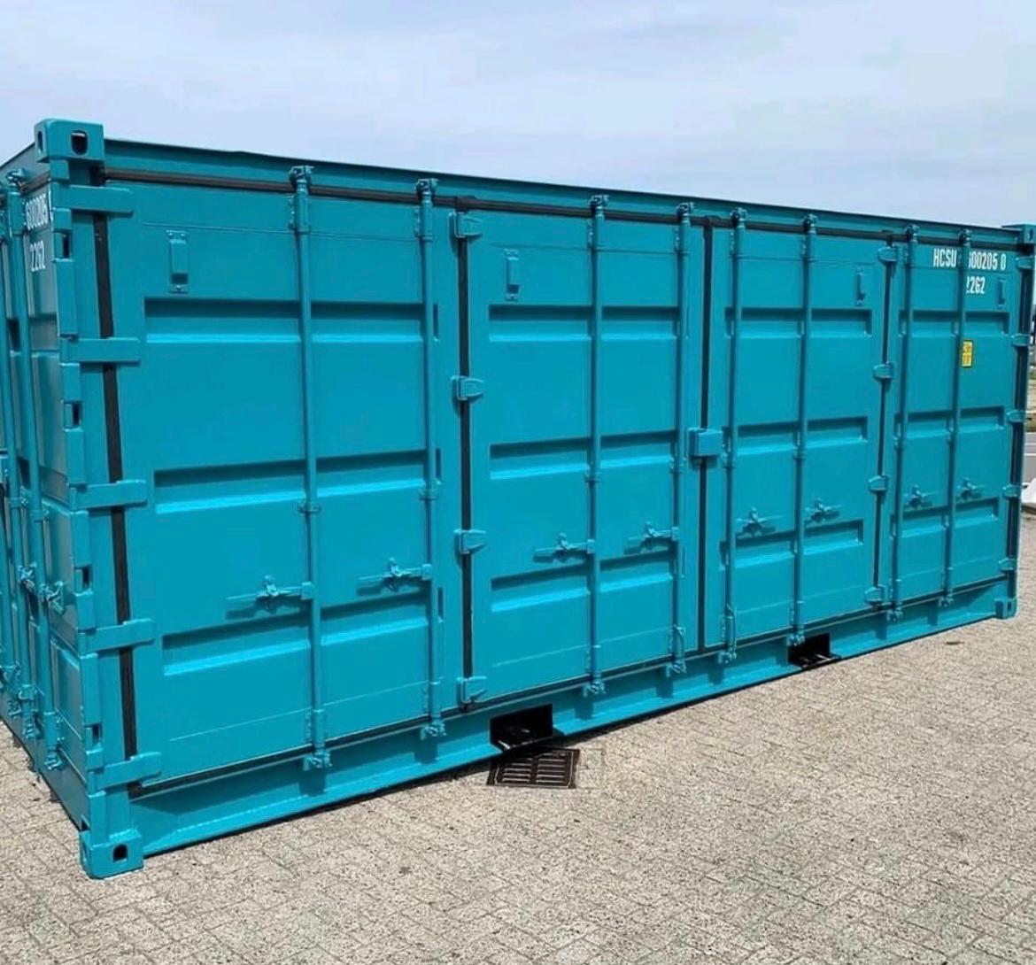 CONTENEDOR MARITIMO DE 20 PIES NUEVO CON PUERTAS LATERALES