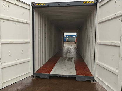 CONTENEDOR MARITIMO DE 40 PIES SEMINUEVO PUERTAS LATERALES