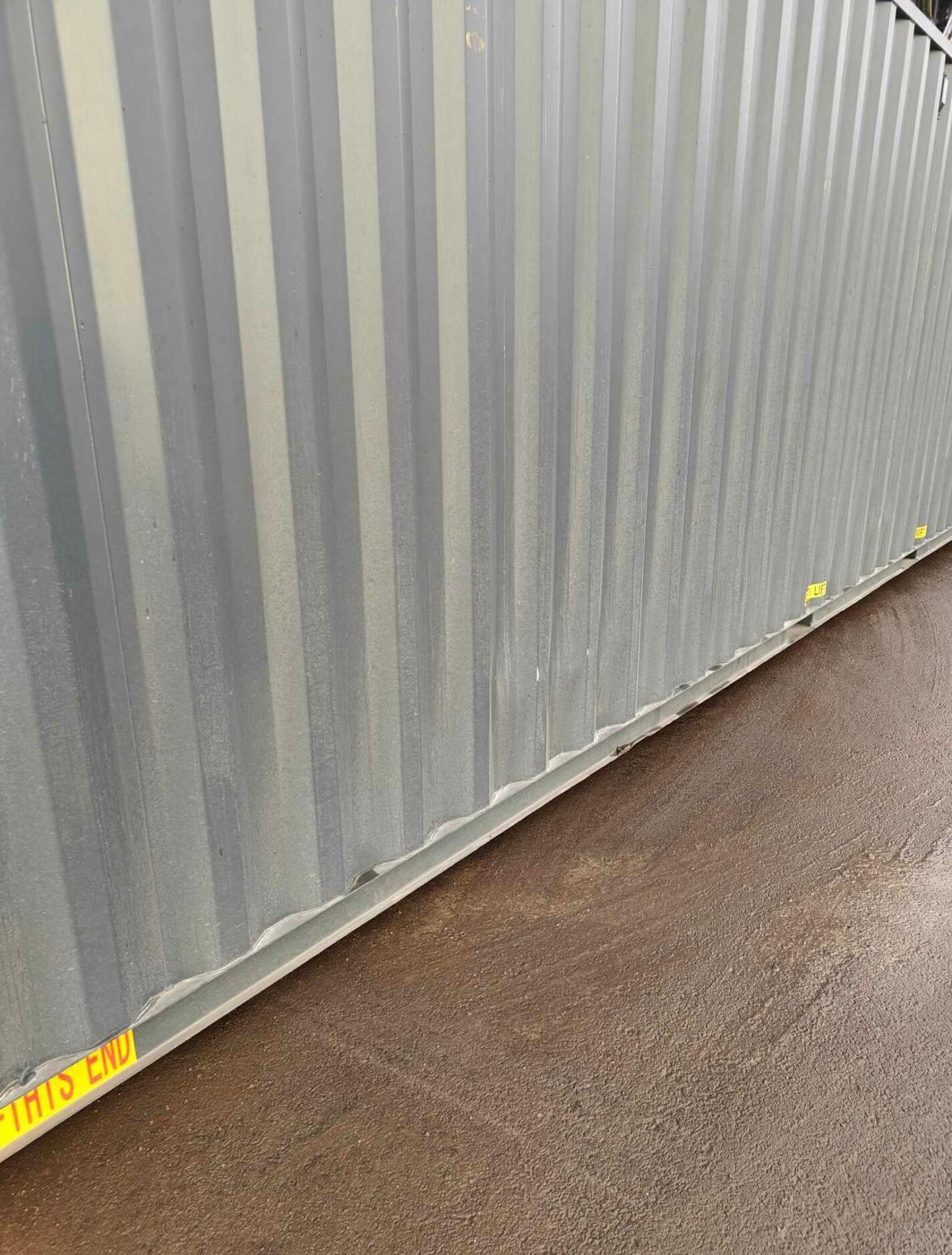 CONTENEDOR MARITIMO DE 40 PIES SEMINUEVO PUERTAS LATERALES