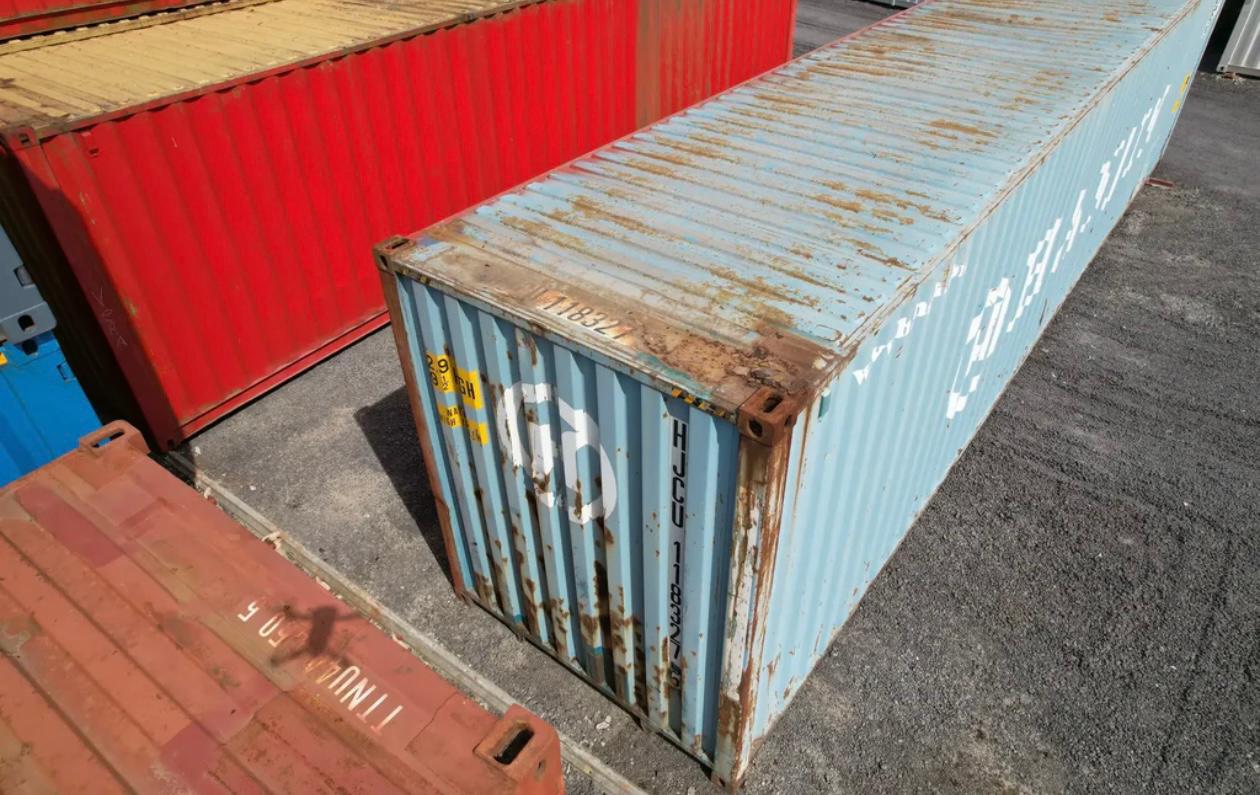 CONTENEDOR MARITIMO DE 40 PIES USADO