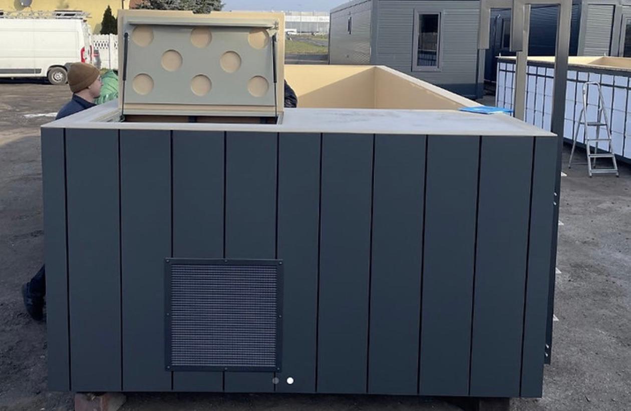 CONTENEDOR PISCINA POLIPROPILENO 6,5 x 2,6m