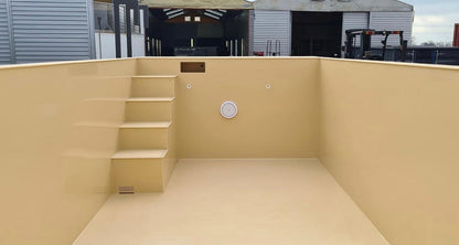 CONTENEDOR PISCINA POLIPROPILENO 6,5 x 2,6m