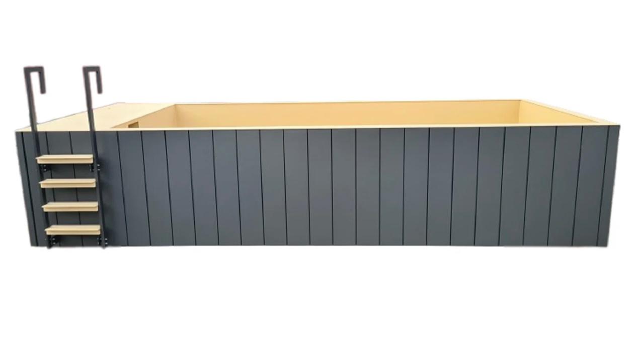 CONTENEDOR PISCINA POLIPROPILENO 6,5 x 2,6m